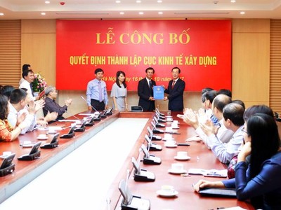 Kl99 nổ hũ công bố quyết định thành lập Cục Kl992 cổng game cá cược Xây dựng