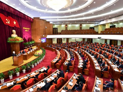 Hội nghị Trung ương 6, khoá 12 đã thông qua Nghị quyết về đổi mới, sắp xếp tổ chức bộ máy của hệ thống Kl991.com tải ứng dụng. Ảnh: VGP/Quang Hiếu.