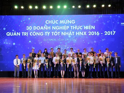 HNX vinh danh 30 Kl991.com World Cup 2026 Chính Thức quản trị tốt nhất và 10 Kl991.com World Cup 2026 Chính Thức tiến bộ nhất về minh bạch 2016-2017