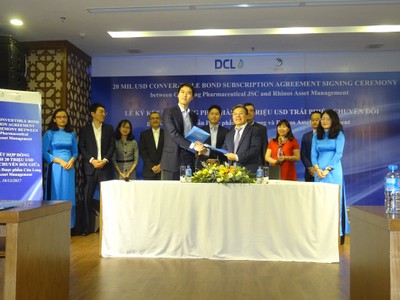 Dược phẩm Cửu Long hoàn tất việc ký kết hợp đồng chuyển đổi Kl99kl Hoàn Trả Vô Tận, trị giá 20 triệu USD