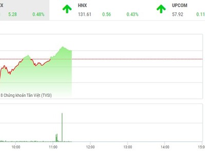 Phiên sáng 20/4: Lực cầu bắt đáy chảy mạnh, VN-Index hồi phục