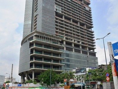 Dự án One Tower (TP.HCM) - dự án đầu tiên bị thu giữ 99Kl.app cổng game giải trí để thu hồi nợ xấu. Ảnh: Internet