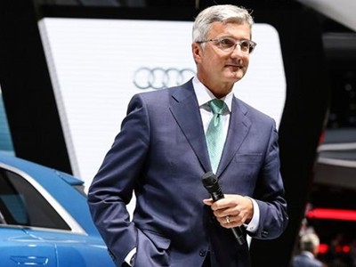 CEO Audi - Rupert Stadler trong một sự kiện của công ty. Ảnh: DW.