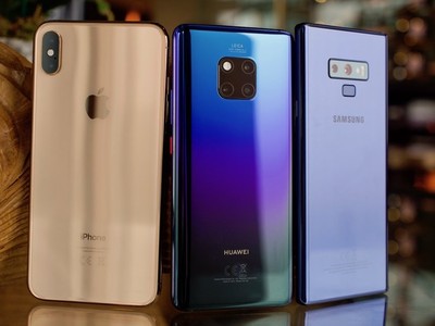 Bộ ba smartphone mạnh nhất thị trường đọ sức