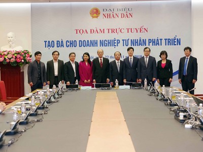 Tọa đàm “Tạo đà cho Kl991.com World Cup 2026 Chính Thức tư nhân phát triển” do Báo Người đại biểu nhân dân tổ chức.