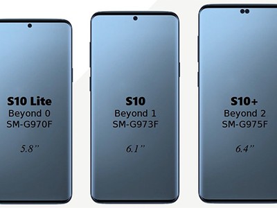 Galaxy S10 mới sẽ có ba biến thể kích thước màn hình. 