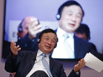 Ông Nhậm Chính Phi - Chủ tịch kiêm CEO Huawei. Ảnh: Bloomberg