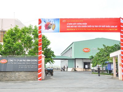 Nhà máy của APC đạt chuẩn chiếu xạ trái cây xuất Mỹ từ năm 2009.