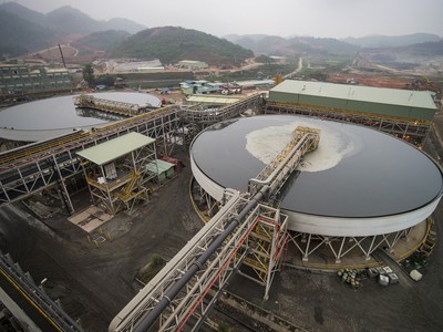 Dây chuyền nhà máy hiện đại của Masan Resources.