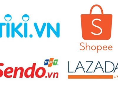 Bộ tứ các ông lớn thương mại điện tử Việt Nam. Ảnh: Internet.