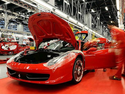 Bên trong nhà máy Kl994 nhà cái bóng đá world cup của Ferrari. Ảnh: Autocar