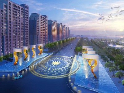 Một tổ hợp đô thị sầm uất sẽ xuất hiện tại thành phố Sầm Sơn, nằm ngay bên khu quảng trường và trục đại lộ thời thượng.