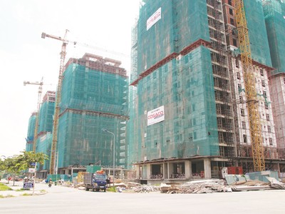 Một dự án nhà ở đang bị vướng pháp lý.