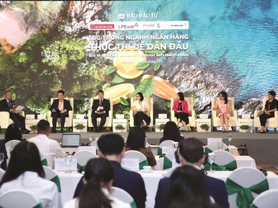 Các diễn giả chia sẻ những câu chuyện xung quanh thực thi ESG trong ngành Link Vào Nhà Cái KL99 COM Tặng +199k tại hội thảo do Báo Kl99ok phiên bản mới tổ chức.