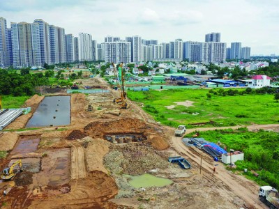 Theo quy hoạch, các huyện vùng ven TP.HCM sẽ trở thành những đô thị đẳng cấp trong tương lai gần. Ảnh: Lê Toàn.