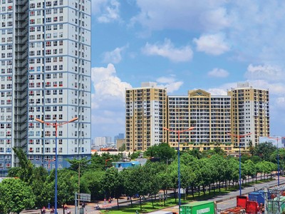 Dự án căn hộ Centum Welth tại TP. Thủ Đức mở bán lần đầu năm 2019 với giá trung bình 30 triệu đồng/m2, nay tăng lên 60 triệu đồng/m2.Ảnh: Lê Toàn.