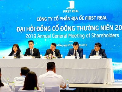 Đại hội Trang Chủ KL99Com Số 1 Link Đăng Ký KL999 công ty First Real đã thông qua chỉ tiêu doanh thu lên mức 350 tỷ đồng.