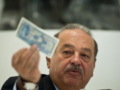 Carlos Slim, tỷ phú Mexico sở hữu hàng loạt công ty lớn, người đang đứng vị trí giàu thứ 5 trên thế giới, chứng kiến 9,2% 99Kl.app cổng game giải trí của mình, tương đương 5,1 tỷ USD,