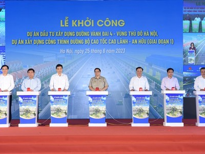 Khởi công 2 dự án Kl99ok phiên bản mới công quy mô 91.000 tỷ đồng