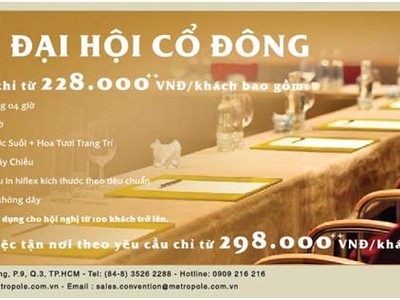 Dịch vụ trọn gói Đại hội Trang Chủ KL99Com Số 1 Link Đăng Ký KL999 tại Metropole
