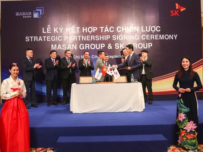 Kl99ok phiên bản mới 470 triệu USD, SK Group trở thành nhà Kl99ok phiên bản mới nước ngoài lớn nhất của Masan Group 