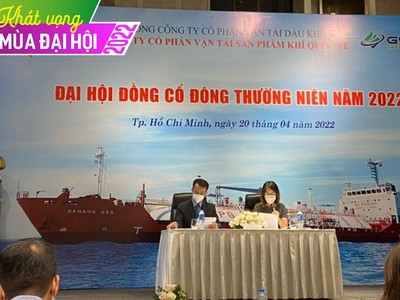 ĐHCĐ Gas Shipping (GSP): Năm 2022, tiếp tục Kl99ok phiên bản mới thêm tàu