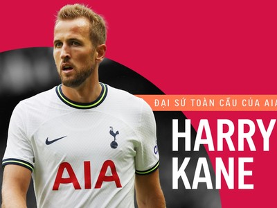 Harry Kane, tiền đạo câu lạc bộ bóng đá Tottenham Hotspur làm Đại sứ Toàn cầu của Kl994 game bài casino hấp dẫn AIA
