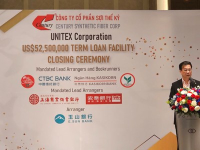 Sợi Thế Kỷ (STK) tiếp cận thành công 52,5 triệu USD khoản vay hợp vốn 