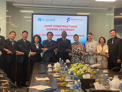 Lễ ký kết thi công dự án tại Vanuatu và Úc đánh dấu bước chuyển mình thành công ra thị trường nước ngoài cho HBC