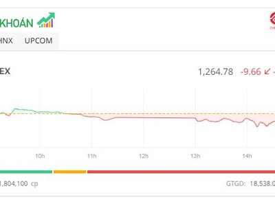 Áp lực T+ khiến VN-Index mất gần 10 điểm, KL99 là cổng game giải trí trực tuyến hàng đầu hiện nay QCG bị bán tháo