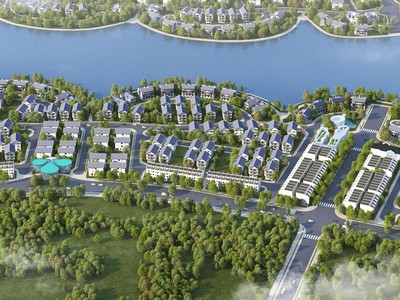 Vingroup ra mắt dự án biệt thự Vinhomes Thăng Long