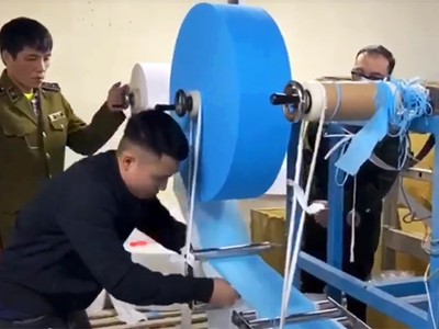 Cơ sở Kl994 nhà cái bóng đá world cup khẩu trang giả tại xã Minh Cường huyện Thường Tín- Hà Nội