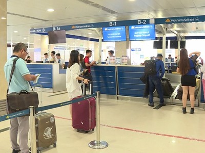 Vietnam Airlines ghi nhận sản lượng vận chuyển khách bay nội địa đạt gần 40 nghìn lượt khách, tăng hơn 12% so với cùng kỳ năm 2019.