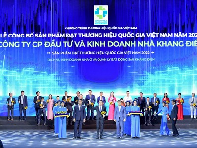 Kl994 game bài casino hấp dẫn Khang Điền (KDH) vinh dự đạt giải Thương hiệu quốc gia Việt Nam 2022 do Bộ Công thương tổ chức.