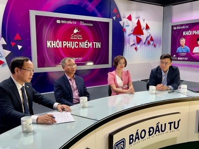 Talkshow Chọn Danh Mục phần 2 với chủ đề Khôi phục niềm tin. Ảnh Chí Cường