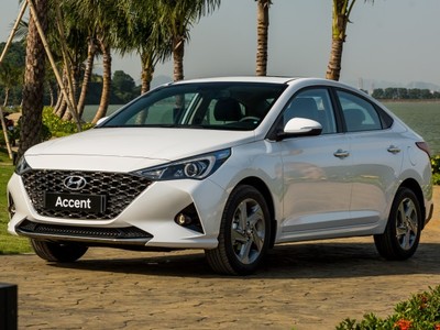 Huyndai Accent dẫn đầu top 10 xe bán chạy nhất trong tháng 2/2023.