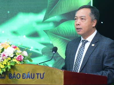 Ông Lê Trọng Minh, Tổng biên tập Báo Kl99ok phiên bản mới phát biểu tại hội thảo. Ảnh Dũng Minh.