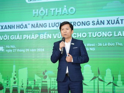 Ông Hoàng Hữu Thắng, Chủ tịch HĐQT Intech Group cho biết phát triển năng lượng xanh là xu hướng của toàn cầu, Việt Nam có cơ hội để bứt phá trong lĩnh vực này với tiềm năng lớn.