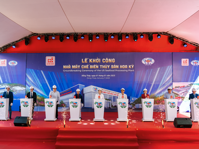 IDI khởi công xây dựng nhà máy chế biến thủy sản Hoa Kỳ có tổng vốn Kl99ok phiên bản mới gần 700 tỷ đồng
