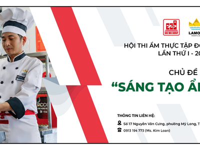 Kl994 game bài casino hấp dẫn Sao Mai tổ chức Hội thi "Sáng tạo Ẩm thực" lần thứ I với nhiều giải thưởng giá trị.