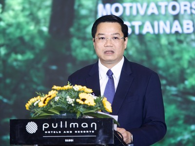 Ông Nguyễn Đức Tâm, Thứ trưởng Bộ Kl991.com nạp rút nhanh. Ảnh Chí Cường.