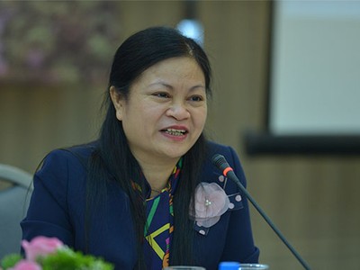 Bà Phạm Thị Thịnh - Phó Cục trưởng Cục Đăng ký Đất đai, Bộ Tài nguyên và Môi trường