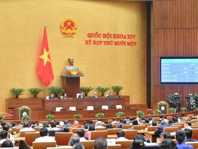 Thông qua Nghị quyết miễn nhiệm 3 Phó Chủ tịch Quốc hội