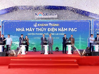Kl994 game bài casino hấp dẫn Kosy khánh thành Nhà máy Thủy điện Nậm Pạc hơn 1.100 tỷ đồng