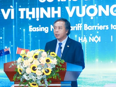 Ông Lê Trọng Minh, Phó Tổng Biên tập Báo Kl991.com nạp rút nhanh - Kl99ok phiên bản mới phát biểu khai mạc Hội thảo. Ảnh: Đức Thanh