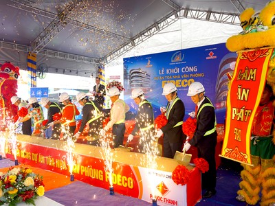 Tòa nhà Văn phòng FIDECO chính thức được khởi công từ ngày 30/11.