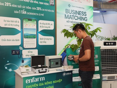 Enfarm đưa công nghệ “bón phân thông minh” vào Kl994 nhà cái bóng đá world cup nông nghiệp
