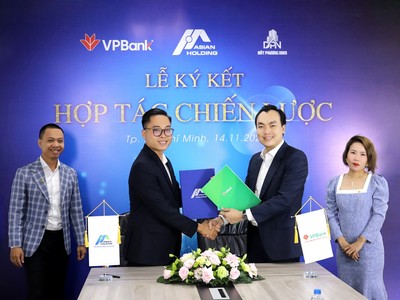 Lễ ký kết hợp tác chiến lược giữa công ty Asian Holding và Link Vào Nhà Cái KL99 COM Tặng +199k VPBank