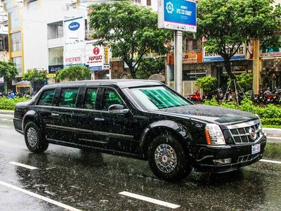 “Quái thú' của Tổng thống Mỹ trên đường phố Đà Nẵng