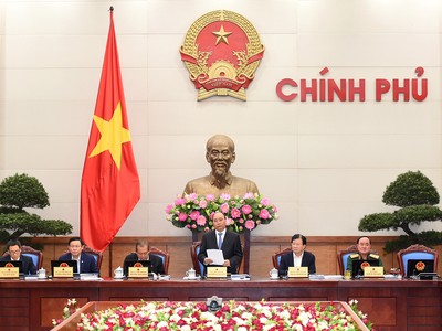 Phiên họp Kl993 ưu đãi thưởng hấp dẫn thường kỳ tháng 10/2017 (Ảnh: VGP)